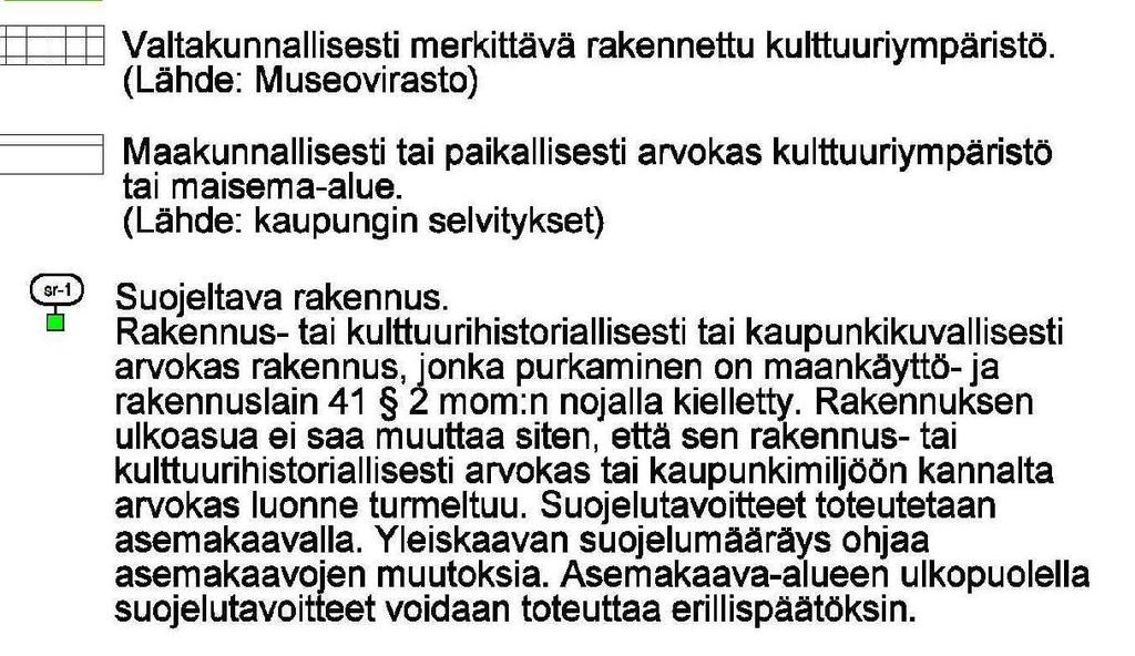 Kaavaselostus 13 (32) sr-161 Juhani Ahon museo Asemakaava Alueella ei ole