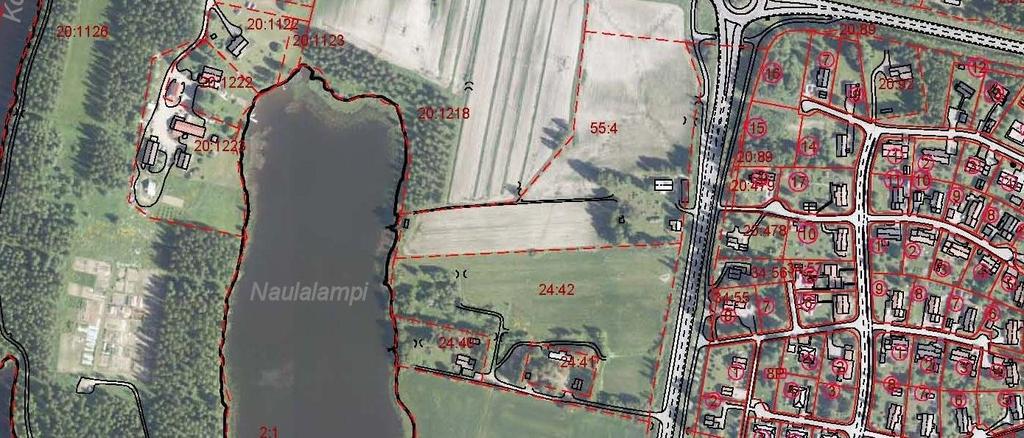 katsomoalue 3. Mäntylä 4. Metsäpirtin kurssi- ja leirikeskus. Leirikeskuksen majoitussiipi on purettu 2010- luvulla. Alue on pääosin mäntypuuvaltaista hiekkaharjua.