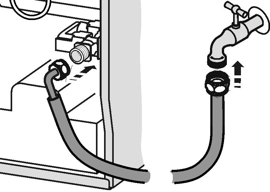 7 (22). u Sulje ovi. u Aseta muovipäällys Fig. 5 (10) jälleen keskimmäisen laakerinkannattimen Fig. 5 (13) päälle. u Pistä keskimmäinen laakeritappi Fig.