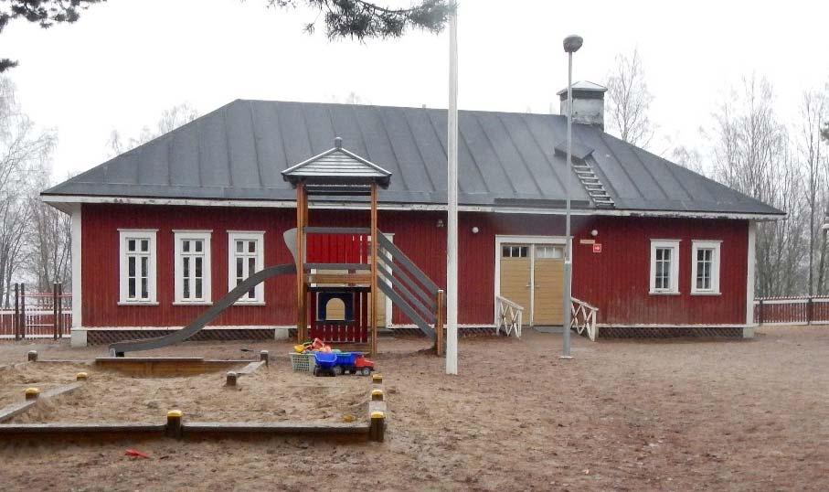 Suunnittelualueen länsipuolella on tyhjillään oleva kioskirakennus.
