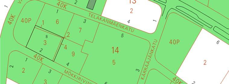 kaupunki omistaa koko suunnittelualueen.