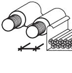 microcables Distance to each other Distance to