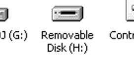 Kun oma tietokone / my-computer -ikkuna avataan, siellä näkyy uusi