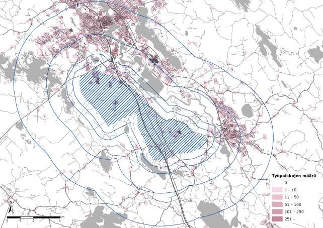 Hämeenlinna: Moreeni-Rastikankaan elinkeinoalue Moreenin alue on merkittävä työpaikka-alue ja vastaa kooltaan ja luonteeltaan valtakunnallista logistiikkakeskusta / yrityspuistoaluetta.