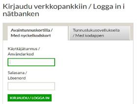 E-LASKU NÄIN TILAAT SÄHKÖISEN E-LASKUN 1. 2.