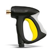 0 Easy press high-pressure trigger gun with softgrip. For high-pressure hoses DN 6 and DN 8 with 11 mm swivel diameter.
