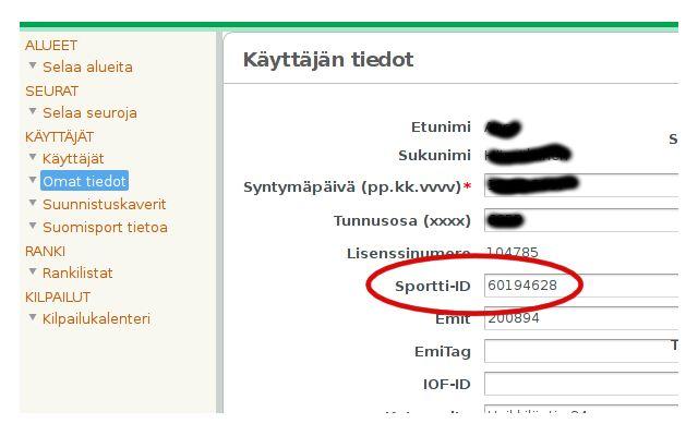 SuomiSport-palvelun käyttö Muutoksena aiempien vuosien käytäntöön, lisenssi lunastetaan jatkossa SuomiSport-palvelun kautta.