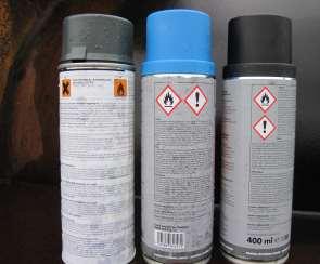 käytetty aerosoli