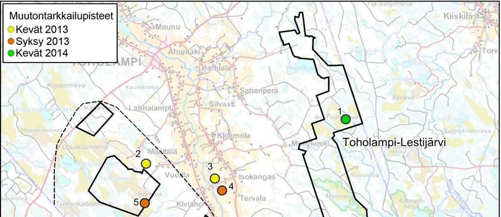 Toholampi-Lestijärven tuulivoimapuiston Linnustoselvitys 27 kat), arvioidaan tulevan havaituksi luotettavasti 8 km etäisyydelle ja keskisuuret petolinnut (mm.