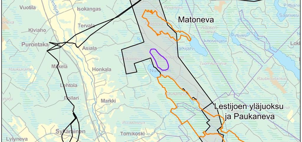 luokitellut ja muut maastossa tunnistetut