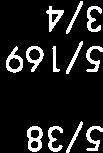 3/19 4/41 4/27 4/53 4/137 7/123 1/146 5/694 TRICHIURACRATAEGI (L,1758) 2/8 3/3 3/4 3/19 2/4 2/5 2/3 3/4