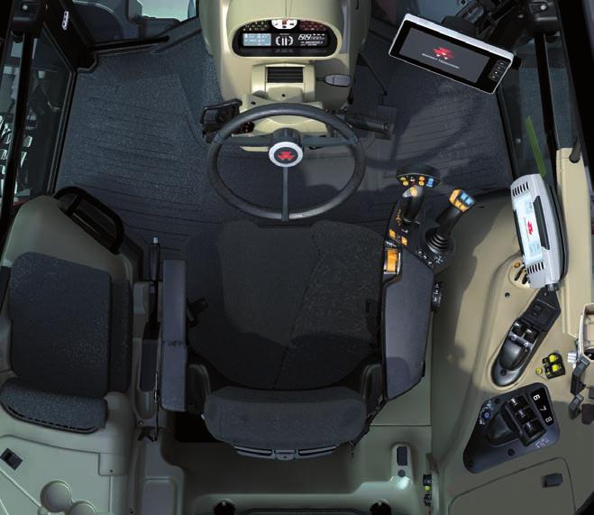B D 23 MASSEY FERGUSON Exclusive-hallintalaitteet ja joystick