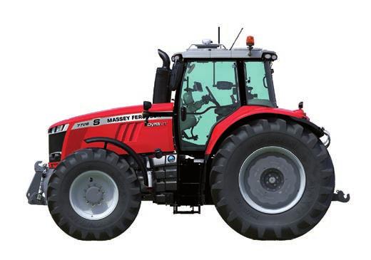 Takavoimanulosotto Moottorin kierrosnopeus MF 7714 S MF 7715 S MF 7716 S MF 7718 S MF 7720 S MF 7722 S MF 7724 S MF 7726 S 540/1000 r/min 1980/2030 1980/2030 1980/2030 1980/2030 1890/2000 1890/2000