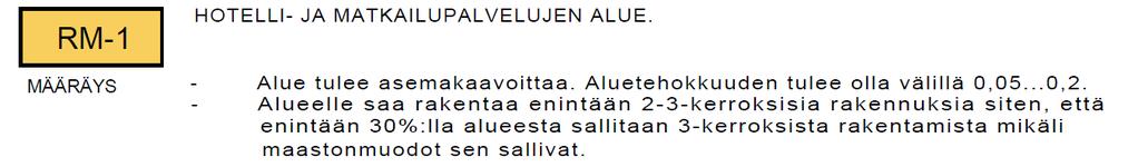 4 4.2 Yleiskaava Asemakaavan suunnittelualue sijaitsee Ylläksen osayleiskaavan alueella, jonka