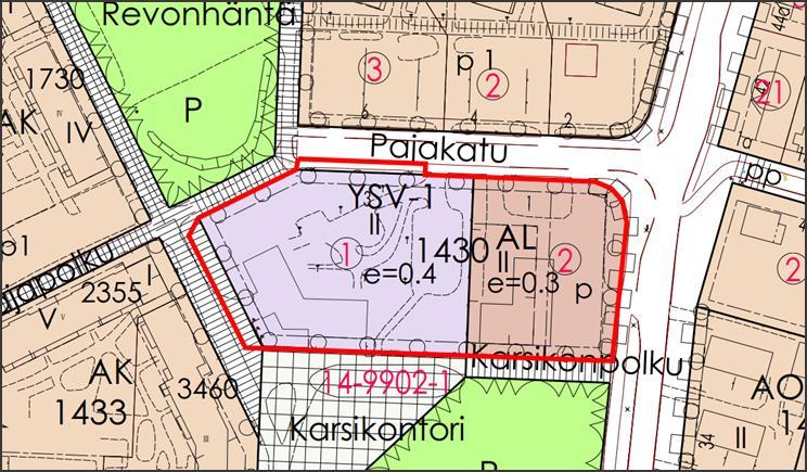 Päiväkotitontin asemakaava on hyväksytty 22.2.1982.