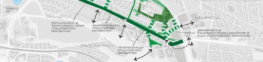 suunnitteilla uusi leikkipuisto. Asemakaavaalueella parannetaan jalankulku- ja polkupyöräily-yhteyksiä.