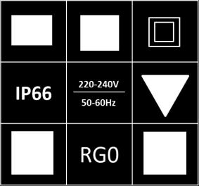 (Dali / 1-10V) Tuulipinta-ala: FASTLED 2 135 0,069m² FASTLED 2 200 0,132m² FASTLED 2 270 0,135m² FASTLED 2