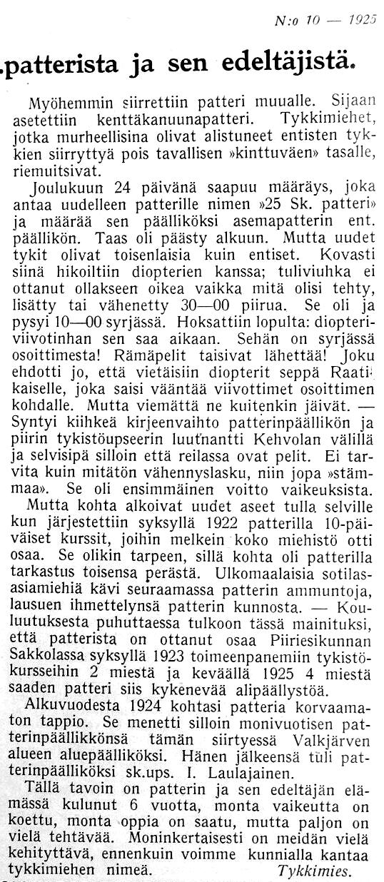 Historiaa 25