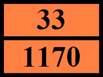 Kuljetusasiakirjan kuvaus (RID) : UN 1170, 3 