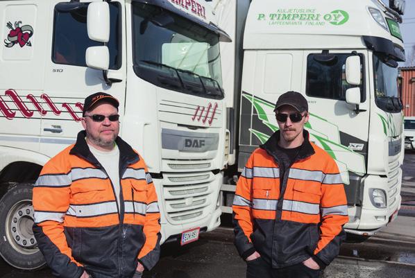 Kuljetusliike P. Timperi Oy, Lappeenranta Tomintavarmuutta arvostetaan. Kuljetusliikkeen tuorein DAF on otettu liikenteeseen tämän vuoden alussa.