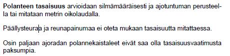 epätasaisuuden mittaaminen