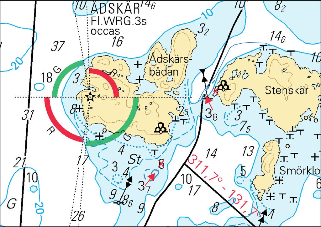 23 34-2016 Ei merikartan mittakaavassa - Inte i sjökortets skala - Not to scale of chart (FTA, Helsinki/Helsingfors 2016)