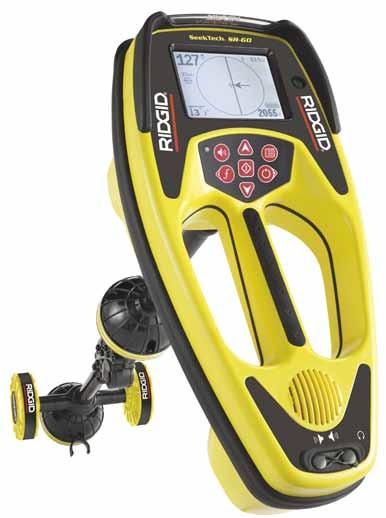 SeekTech SR-60 Paikannin Markkinoiden nopein, helpoin ja monipuolisin vastaanotin. Monikäyttöinen Etsii kaikki taajuudet välillä 10 Hz - 93.000 Hz.