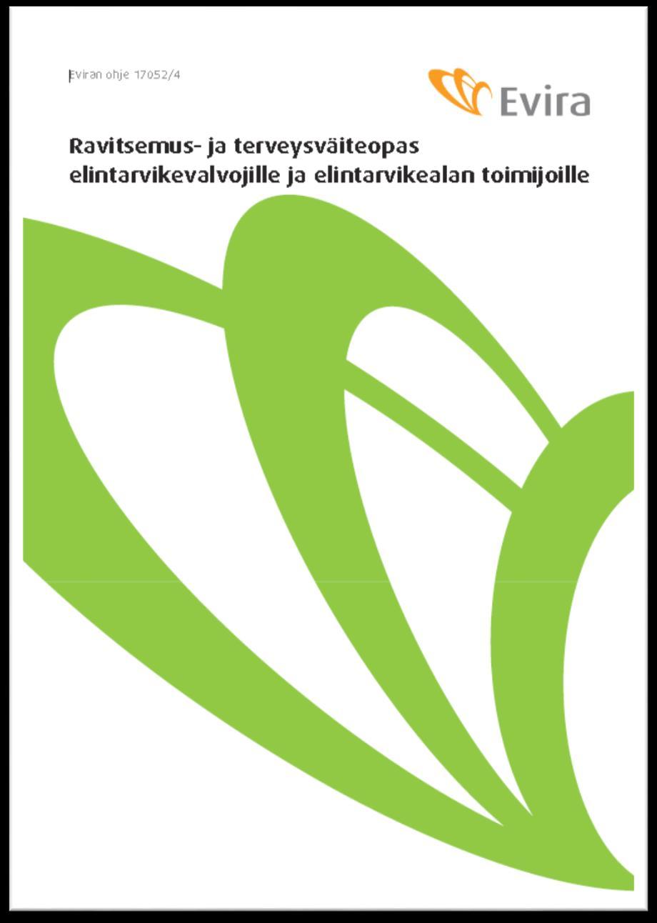 Lisätietoa ravitsemus- ja terveysväitteistä Väitteiden pikaopas auttaa alkuun: https://www.evira.