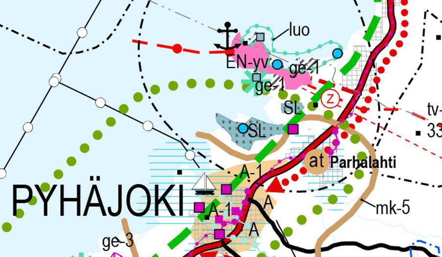 Pohjois-Pohjanmaan maakuntakaava, jonka ympäristöministeriö on vahvistanut 17.2.2005 ja joka sai lainvoiman 25.8.2006 korkeimman hallinto-oikeuden päätöksen jälkeen.