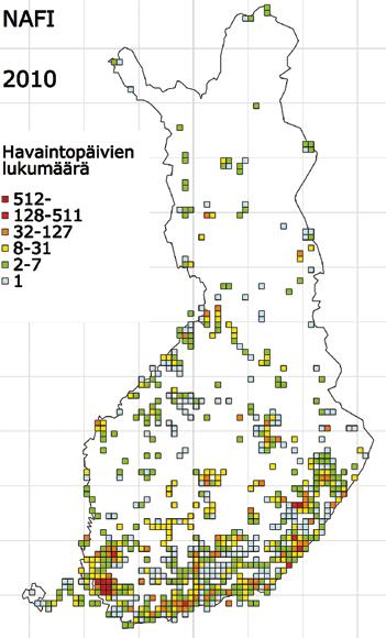 lusti yli kahden tuhannen (Taulukko 1).