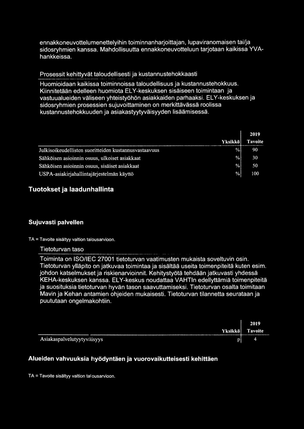 Kiinnitetään edelleen huomiota ELY-keskuksen sisäiseen toimintaan ja vastuualueiden väliseen yhteistyöhön asiakkaiden parhaaksi.