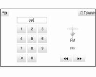 Radio Käyttö... 31 Asemahaku... 31 Radio data system... 32 Digitaalinen radiolähetys... 33 Käyttö Radiotoiminto on osa AUDIO-sovellusta. Radiotoiminnon aktivointi Paina ; ja sitten kotinäytössä AUDIO.