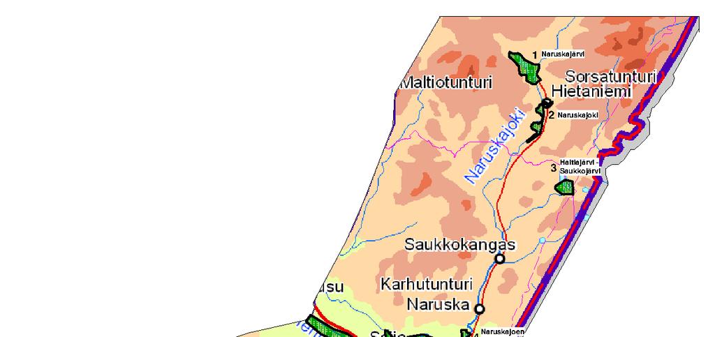 KAAVOITUSKATSAUS 2013 KAAVOITUSOHJELMA 2014 2017 1. Naruskajärven ranta-asemakaava 2. Naruskajoen ranta-asemakaava 3.