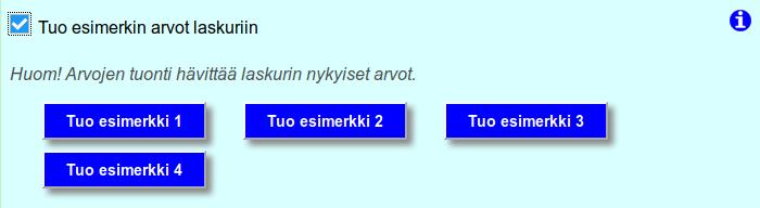 1 Johdanto Esimerkki 4 Annuiteettilainan koko elinkaari yhdessä laskelmassa Lainaosuusarviolaskurilla voi laskea annuiteettilainan lainaosuusarviot koko lainan elinkaaren ajalta, alkaen lainan