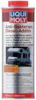Puhdistaa ja suojaa polttoainejärjestelmää. Diesel moottoreille, jotka ovat poissa käytöstä tai kun esim. dieselpolttoaine välivarastoidaan säiliöihin.