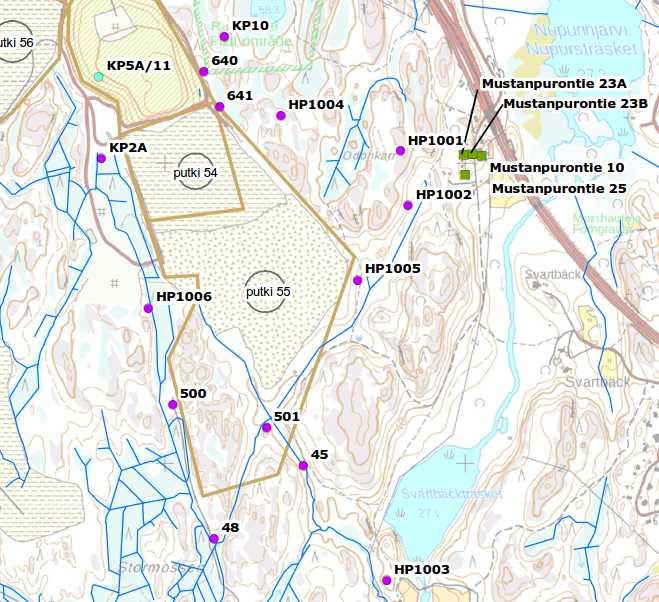 4. YMPÄRISTÖSEURANNAN TULOKSET 4.1 Pohja- ja pintavesi Takapellon toiminta-alue on mukana Ämmässuon-Kulmakorven alueen vesien yhteistarkkailuohjelmassa.