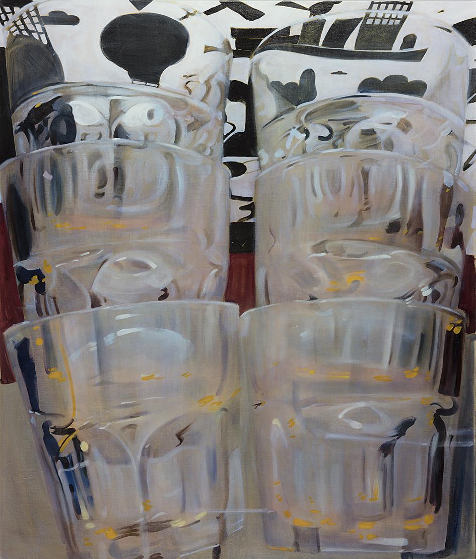 48 Susanne Gottberg, Reflecting Objects, 2017, öljy kankaalle,