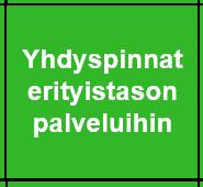 9. YHDYSPINNAT ERITYISTASON PALVELUIHIN Tavoite yhdyspintojen löytäminen ja vahvistaminen esim. neuropsykiatristen oireiden tai päihdeongelmien ennaltaehkäisy / ko.