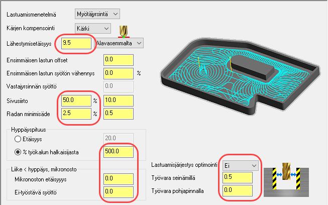 Dynaaminen jyrsintä 2: Dynaaminen jyrsintä 17.