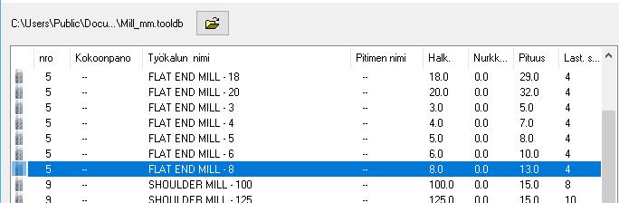 Dynaaminen jyrsintä 4: Dynaaminen profiilirata 14.