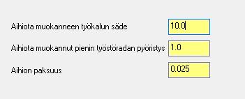 Klikkaa valintaikkunan OK-painiketta. 16.