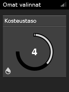 Huomautus: Jos Vahvista lopetus -toiminto on otettu käyttöön, näkyviin tulee viesti, jossa kysytään, haluatko aloittaa Viive alas -toiminnon.