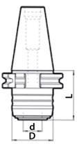 23410-ER16 53 43 20 210,00 27091201 23400-50A 50 M3-M12 23410-ER16 53 43 20 227,00 27091202 23600-40A 40 M6-M20 23610-ER25 90 60 32