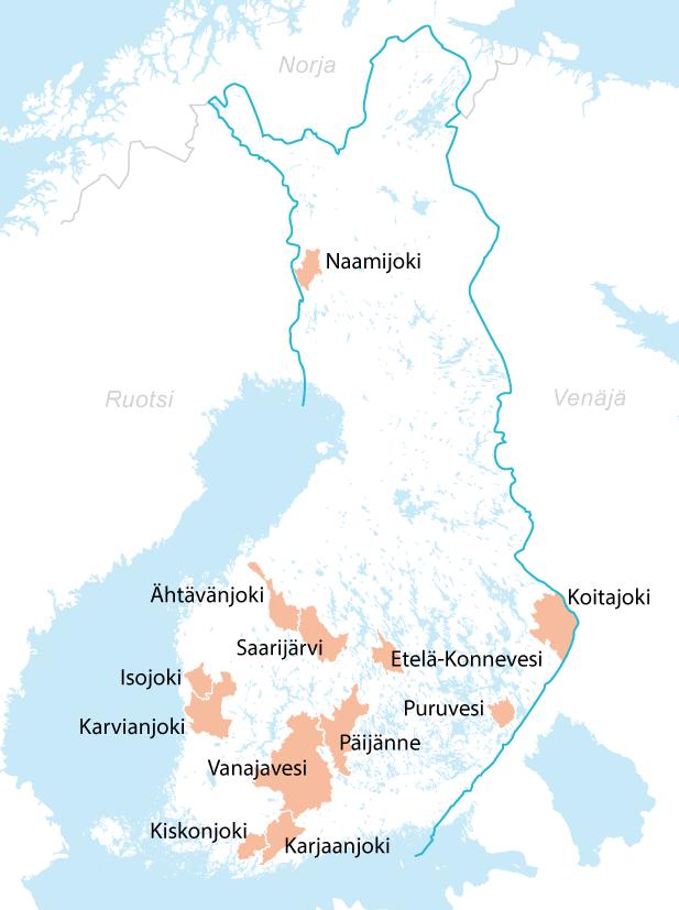 ELY-keskus, Metsähallitus, Suomen Metsäkeskus, Suomen