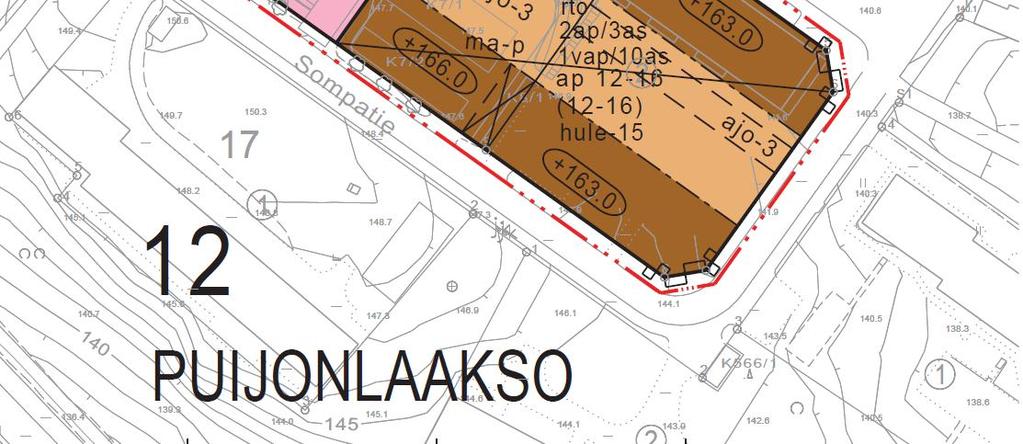 Vaihtoehdossa on Puijonlaaksolle ominaista rakennusmassojen porrastumista ja maaston muotoihin sopeutumista.
