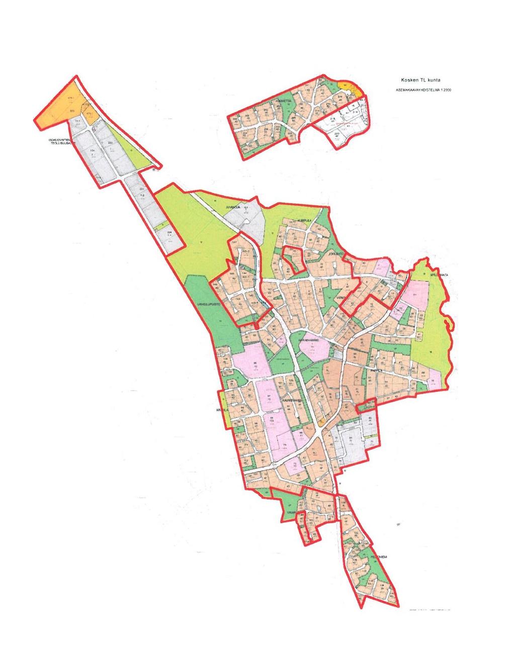 Kosken Tl asemakaavayhdistelmä www.koski.