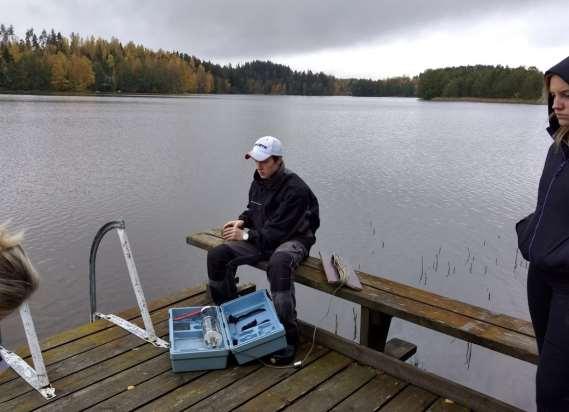 Kuva 15: Vesinäytteenotto