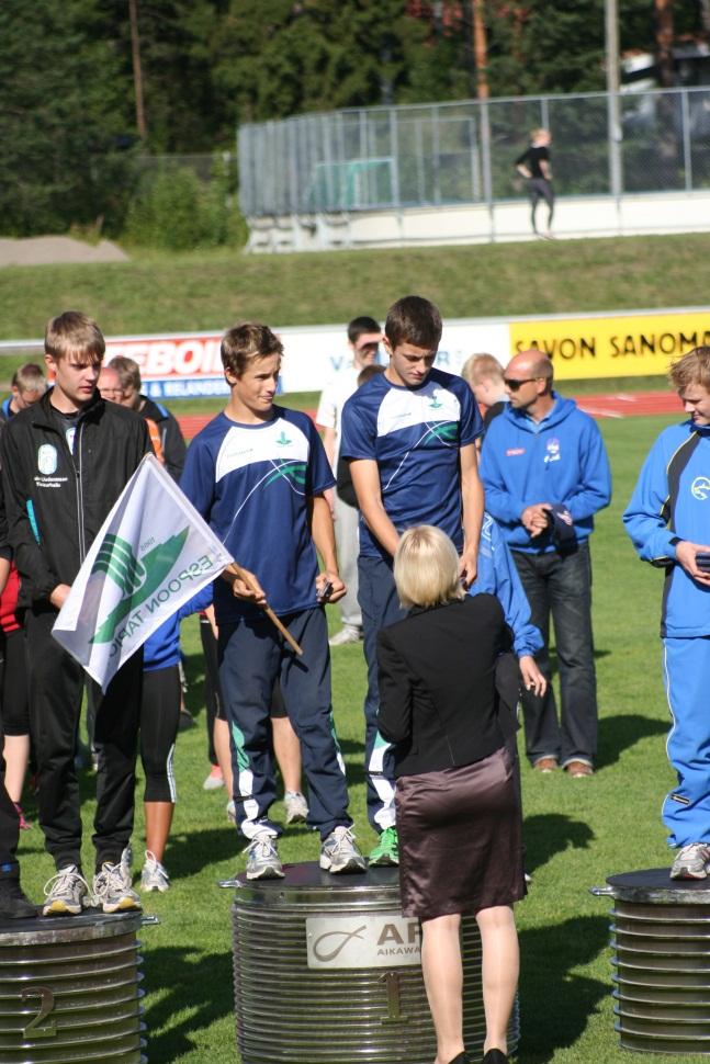 SM-JOUKKUEMITALISTIT 14-15v Oskar Niva Lauri Arpiainen SM 1.