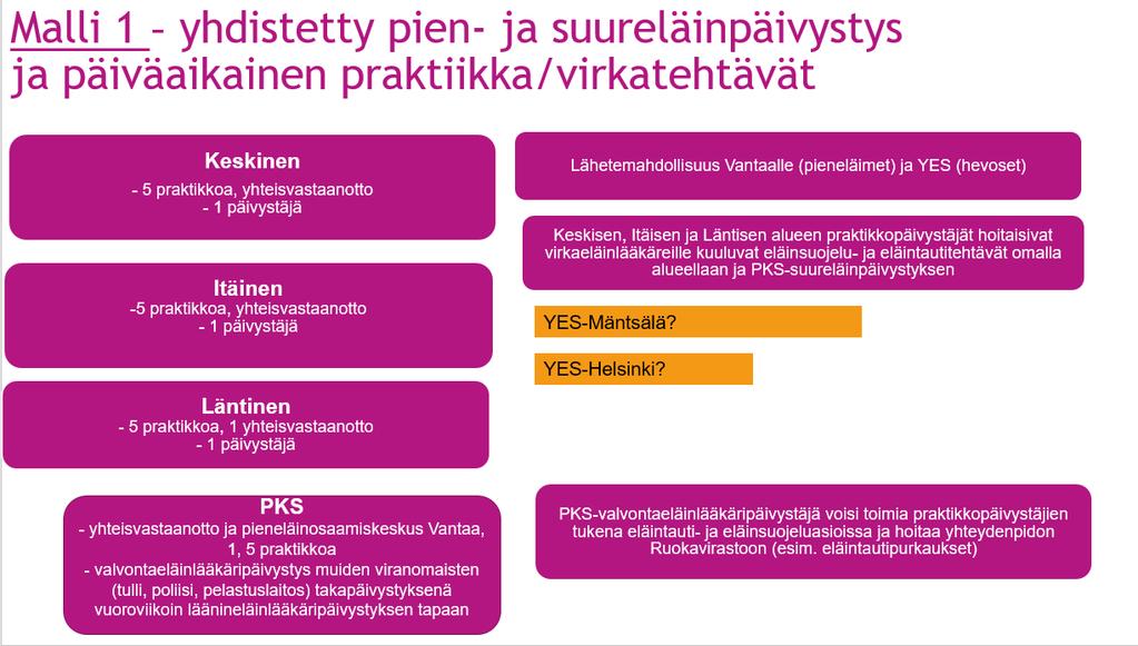 9, jossa käsitelty pienryhmässä valmisteltuja järjestämismalleja Pääkaupunkiseudulle tullaan tarvitsemaan erillinen