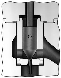 Tuotetiedote HP-venttiili Kuva 7. Fisher HPS -sisäosat Micro-Fluteventtiilitulpalla Kuva 8.